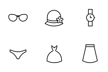 Smoothline Clothes Icon Pack
