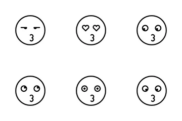 Smoothline Emotion 1 Icon Pack