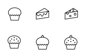 Smoothline Food Icon Pack