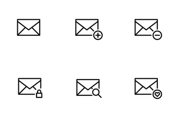 Smoothline Mail Icon Pack