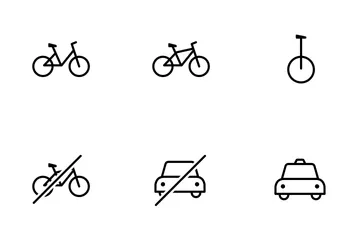 Smoothline Transportation Icon Pack
