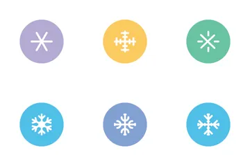 Snow Flakes Icon Pack