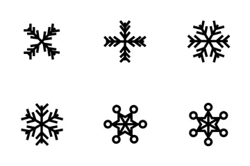 Snow Flakes Icon Pack