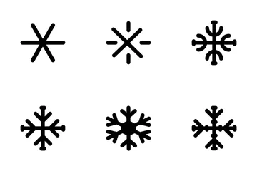 Snow Flakes Icon Pack