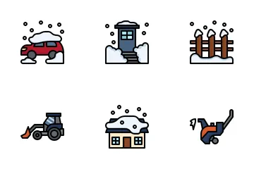 Snow Removal Icon Pack