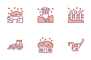 Snow Removal Icon Pack