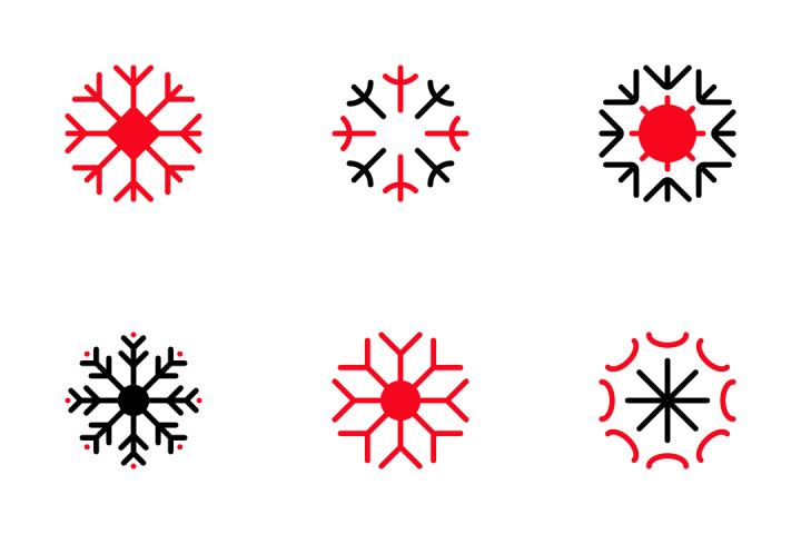 Download Snowflake Icon pack - Available in SVG, PNG, EPS, AI & Icon fonts