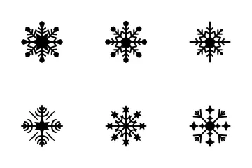 Snowflakes Collection Icon Pack