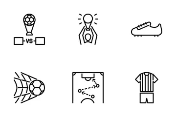 Soccer And Football Icon Pack