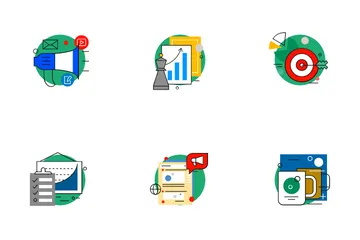 Social Advertising Icon Pack