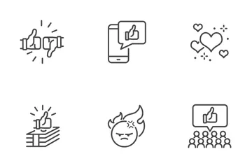 Social Communication Icon Pack