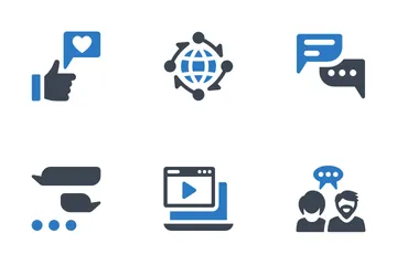 Social Community Icon Pack