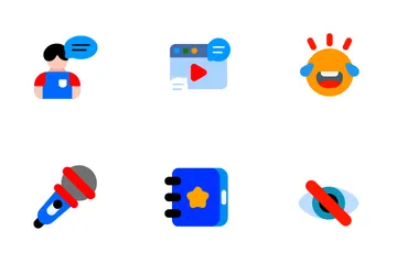 Social Interaction Icon Pack