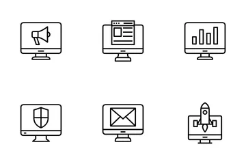 Social Marketing Vol 1 Icon Pack