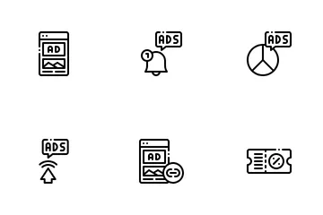Social Media Ads Icon Pack