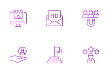 Social Media Agency Icon Pack