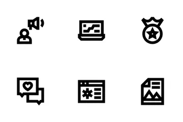 Social Media Agency Icon Pack