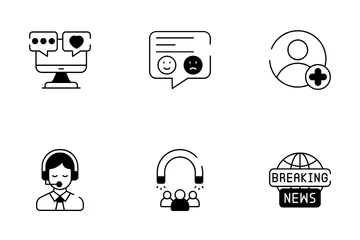 Social Media And Digital Agency Icon Pack