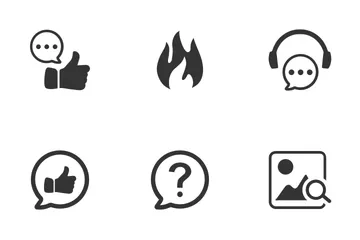 Social Media (Gray Series) Icon Pack