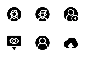 Symbolpaket für soziale Medien Icon Pack