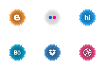 Social Media Icons Icon Pack