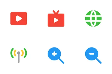 Social Media Interface Icon Pack