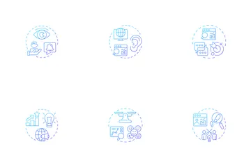 Social Media Listening Icon Pack