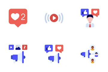 Social Media Management Icon Pack