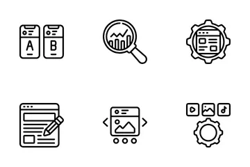 Social Media Management Icon Pack