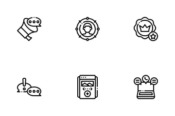 Social Media Marketing Icon Pack