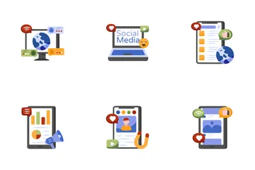 Social Media Marketing Icon Pack