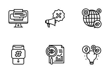 Social Media Marketing Symbolpack