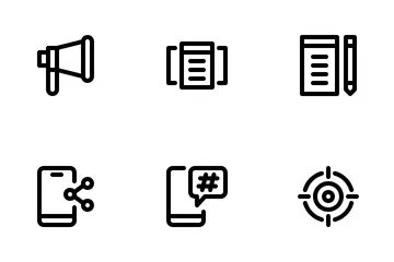 Social Media Marketing Symbolpack