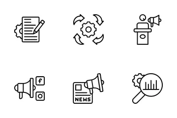 Social Media Marketing Symbolpack