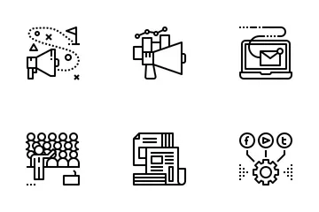 Social Media Marketing Symbolpack