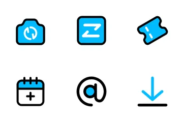 Social Media UI Icon Pack