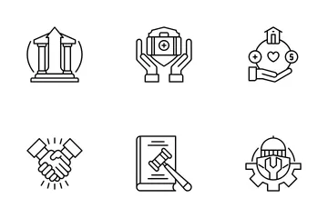 Social Policy Icon Pack