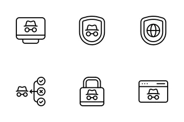 Social Privé Pack d'Icônes