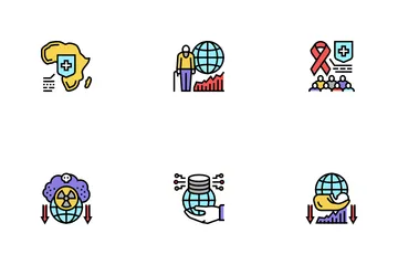 Social Public Problems Worldwide Icon Pack