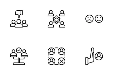 Social Relationship Icon Pack