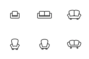 Sofa Type Icon Pack