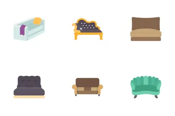 Sofas And Couches Icon Pack