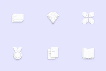 Soft Glass - White Icon Pack