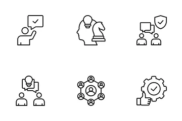 Soft Skills Development Icon Pack