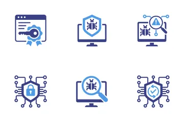 Software antivirus Paquete de Iconos