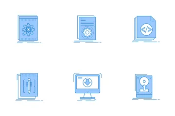 Software Engineering And Video Gaming Icon Pack