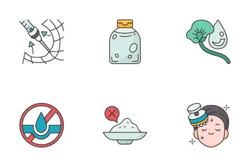 Soins de la peau Pack d'Icônes