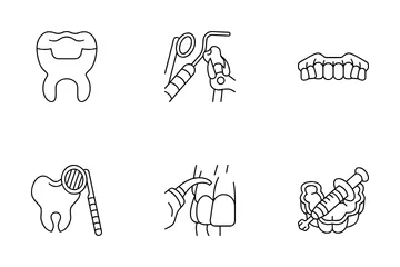 Traitements dentaires Pack d'Icônes