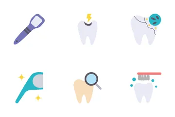 Soins dentaires Pack d'Icônes