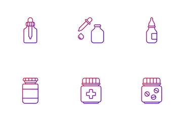 Soins médicaux essentiels Icon Pack